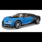 Maisto Kit Bugatti Chironmodel ke skládánímodro černá 1:24 – Zboží Mobilmania