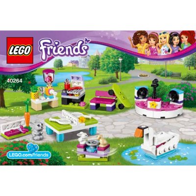 LEGO® Friends 40264 Postav si své městečko Heartlake – Sleviste.cz