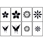 Artemiss Sada šablonek Rozkvetlá louka 495 F 8ks 6,5x9cm – Sleviste.cz