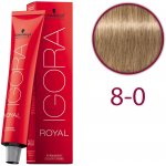 Schwarzkopf Professional Igora Royal Permanent Color color krém 8-0 60 ml – Sleviste.cz
