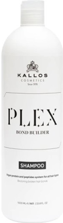 Kallos Plex Bond Builder šampon na vlasy s proteinovým a peptidovým komplexem 1000 ml