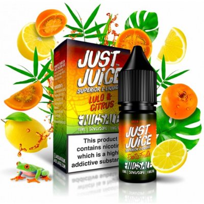 Just Juice Salt Lulo & Citrus 10 ml 20 mg – Zbozi.Blesk.cz