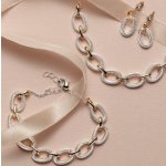 Avon Sada šperků Evelyn náhrdelník náušnice a náramek – Hledejceny.cz