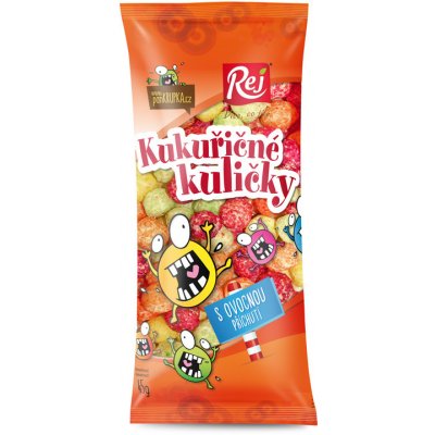 Rej Kukuřičné ovocné kuličky bezlepkové 45 g