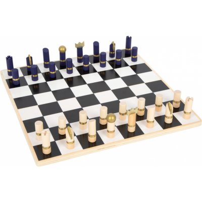 SMALL FOOT BY LEGLER Small Foot Šachy, dáma a vrhcáby Gold Edition – Zboží Živě
