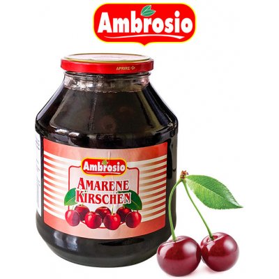 Ambrosio višně Amarene celé v sirupu 2150 g – Zboží Mobilmania