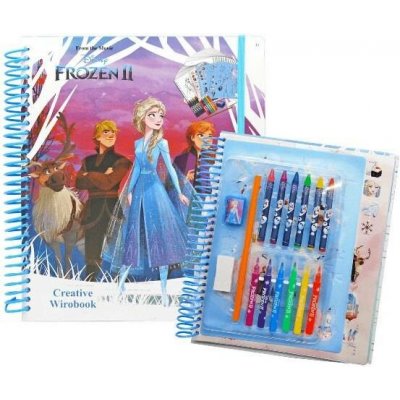 TOYCOMPANY Kreativní zábavní sešit Frozen II 22x26 cm – Hledejceny.cz