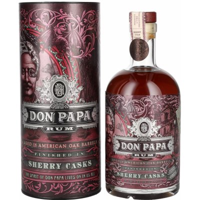 Don Papa Sherry Cask 45% 0,7 l (tuba) – Zboží Dáma