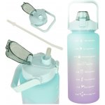 Foxter 2545 Láhev na vodu s denním pitným režimem 2000 ml – Zboží Dáma