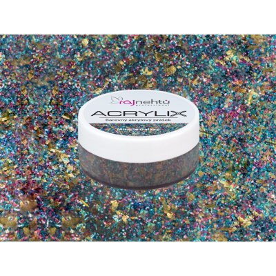Ráj nehtů Akrylový prášek ACRYLIX Miracle Galaxy 7,5 g – Sleviste.cz