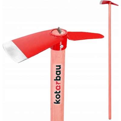 NG 07626 Motyka úhlová, okopávačka, kovaná, 75mm 120cm 75x160x1200 – Zboží Dáma