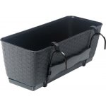 Prosperplast Ratolla PW 49,2 x 17,2 x 17,4 cm antracit – Hledejceny.cz