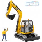 Bruder 02456 2456 Minibagr Caterpillar pásový funkční model plast 1:16 – Sleviste.cz