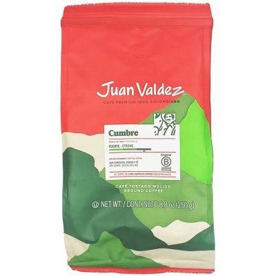 Cumbre Juan Valdez Mletá Mletá káva Arabica 250 g – Hledejceny.cz