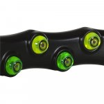 SPRINGOS BALLS Hula Hop 100 cm černá – Zboží Mobilmania