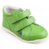 Dětské kotníkové boty Rak capáčky Peas zelená