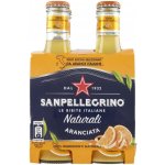 Sanpellegrino Aranciata sklo 4 x 200 ml – Hledejceny.cz