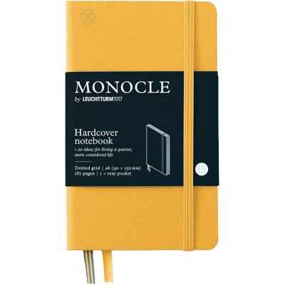 Leuchtturm1917 Tečkovaný zápisník Monocle Pocket A6 Yellow – Zboží Živě