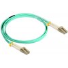 síťový kabel CTnet Optický patch, LC-LC 50/125 OM3, CTNET-LC-LC-50/125-OM3, 1m, tyrkysová