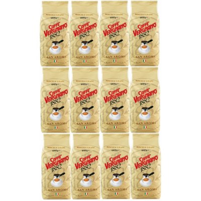 Vergnano Gran Aroma Bar zrnková 12 x 1 kg – Hledejceny.cz