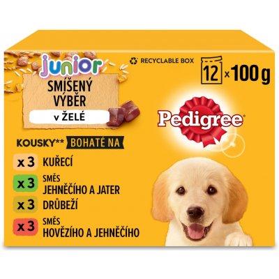 Pedigree Junior kuřecí 12 x 100 g – Hledejceny.cz