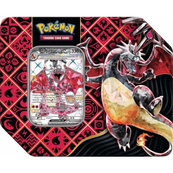 Pokémon TCG Paldean Fates Premium Tin Tera Charizard ex