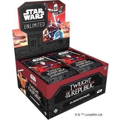 Star Wars: Unlimited Twilight of the Republic Booster Box – Zboží Mobilmania