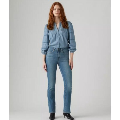 Levi´s 725 Hight Rise Bootcut dámské džíny rozšířené 18759-0235 modré – Hledejceny.cz