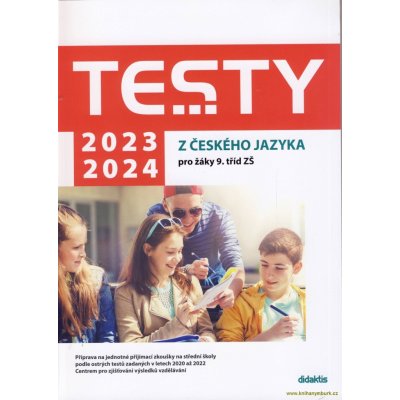 Testy 2023-2024 z českého jazyka pro žáky 9. tříd ZŠ - Adámková Petra – Zbozi.Blesk.cz