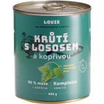 Louie Krůtí s lososem a kopřivou 0,8 kg – Hledejceny.cz