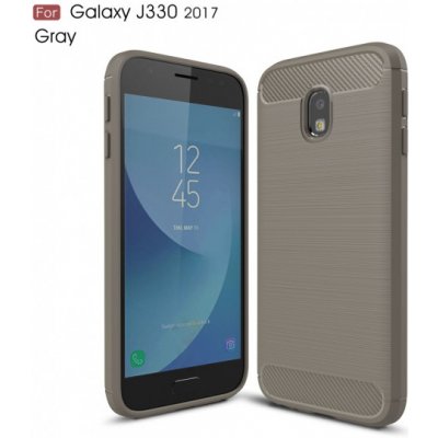 Pouzdro JustKing plastové s broušenou texturou Samsung Galaxy J3 2017 - šedé – Zbozi.Blesk.cz