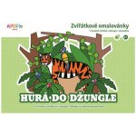 Kresli.to Zvířátkové omalovánky Hurá do džungle Kresli.to W009521 – Hledejceny.cz