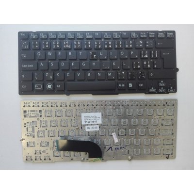 česká klávesnice Sony Vaio PCG-41216L PCG-4121GM VPCSB190X VPCSB VPC-SB2L1E černá UK/CZ – Zboží Mobilmania