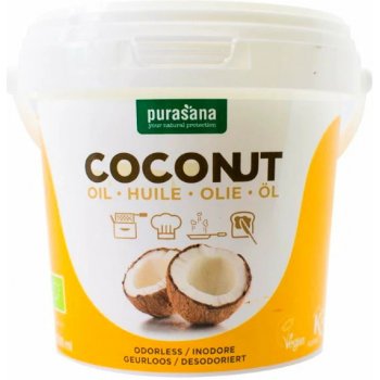 Purasana Coconut Oil BIO 0 5 l (Kokosový olej)