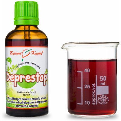 Bylinné kapky Deprestop tinktura 50 ml – Hledejceny.cz