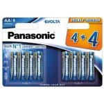 PANASONIC EVOLTA Platinum AA 8ks 80236401 – Zboží Mobilmania