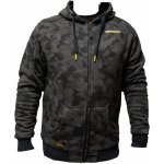 Mikbaits bunda se zipem Black Camou Sherpa černá – Sleviste.cz