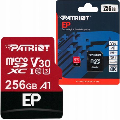Patriot microSDXC class 10 256 GB PEF256GEP31MCX – Sleviste.cz