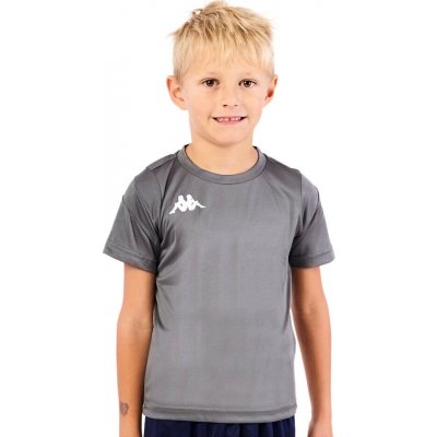 Kappa dětské tričko DOVO Grey Smoked – Zboží Dáma