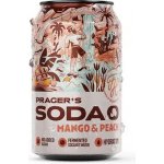 Prager's Soda Mango a broskev 330 ml – Hledejceny.cz