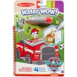 Lowlands Kouzelné malování vodou Tlapková patrola/Paw Patrol omalovánky/blok 19x28cm + štětec 4 listy – Zbozi.Blesk.cz
