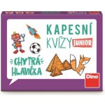 Dino Kapesní kvízy Junior chytrá hlavička – Zboží Dáma