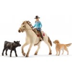 Schleich Set westernová jezdkyně se zvířátky – Sleviste.cz