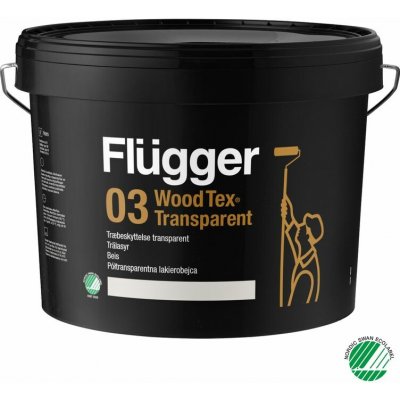 Flügger Wood tex 03 3 l transparent – Zboží Mobilmania