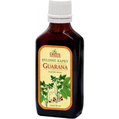 Grešík Guarana kapky Devatero bylin 50 ml