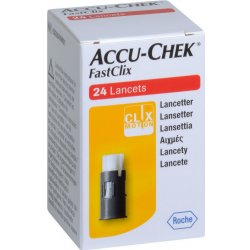 Accu Chek Fastclix lancets 24 ks