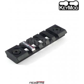 Nicoarms RAK7415 hliníková lišta Keymod 74 x 21 mm