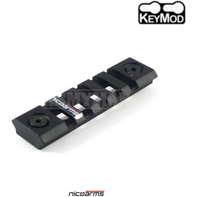 Nicoarms RAK7415 hliníková lišta Keymod 74 x 21 mm