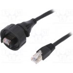 Bulgin PX0837/2M00 patch, RJ45 vidlice, z obou stran, IP68, 2m – Zboží Živě