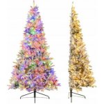 Umělý vánoční stromek 180 cm, CM25280DE-S, 180 LED světel - A COSTWAY – Hledejceny.cz